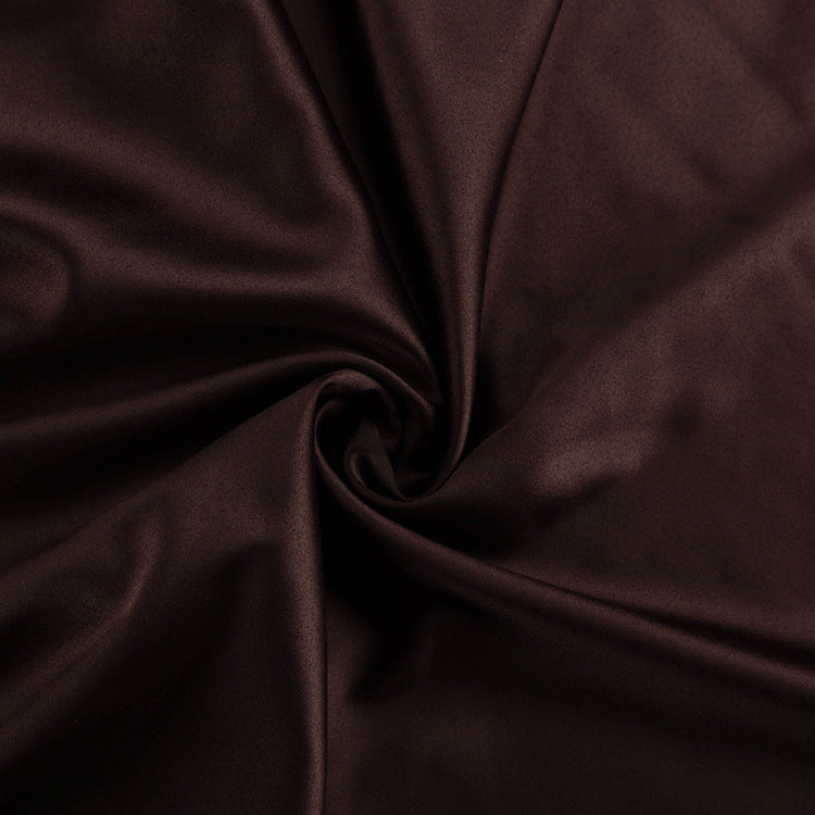 Robe longue LIVIA à bretelles en satin sans manches