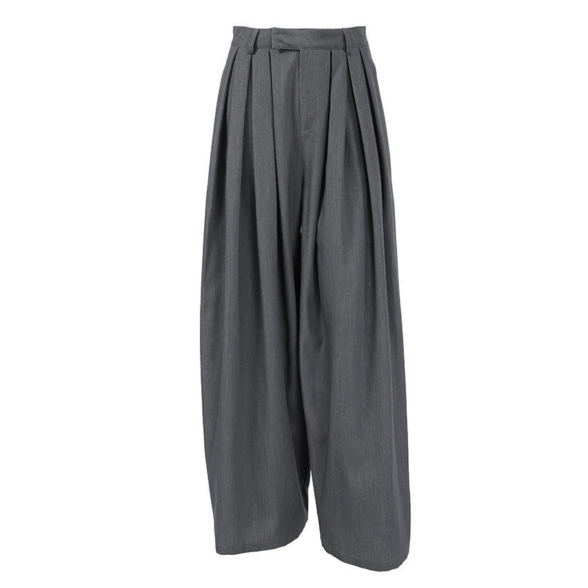 Pantalon DAISY plissé coupe large