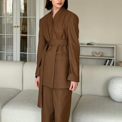 Ensemble BROOKE à rayures