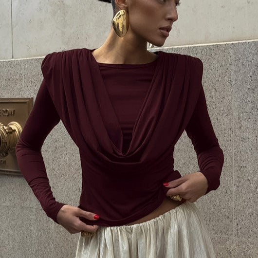 Top JENNA à manches longues