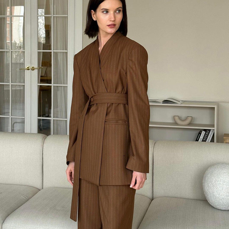 Ensemble BROOKE à rayures