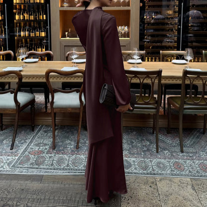 Robe CASSIE elegante à manches longues